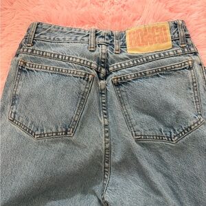 BONGO Women's Straight Leg Jeans - Light Blue